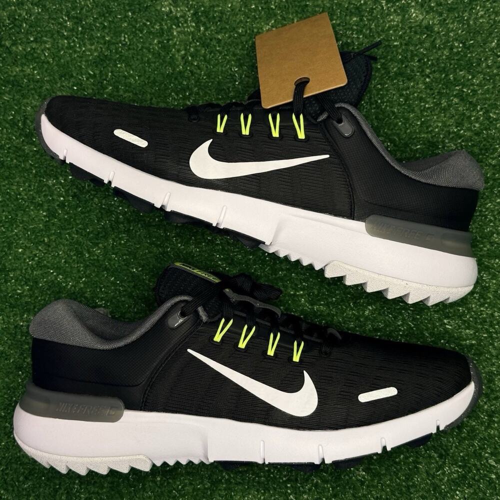 Nike Free Golf NN Black Iron Gray FN0332-001 Men 9.5 NWOB Shoes